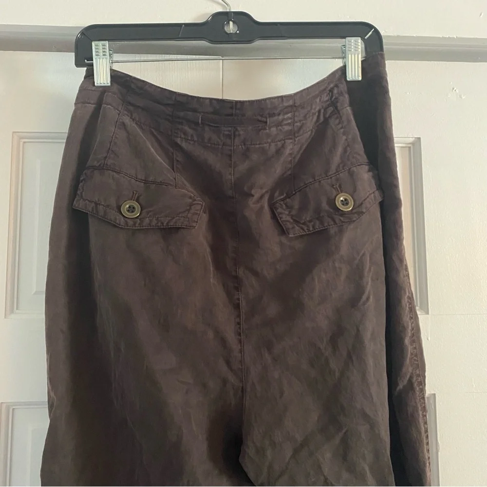 Anthropologie slouchy aviator Brown Pants - Picture 5 of 7